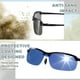 thumbnail image 4 of Gafas de sol deportivas polarizadas para ciclismo para hombres, bicicleta de montaña, conducción, pesca y running, negro/amarillo, 4 of 6