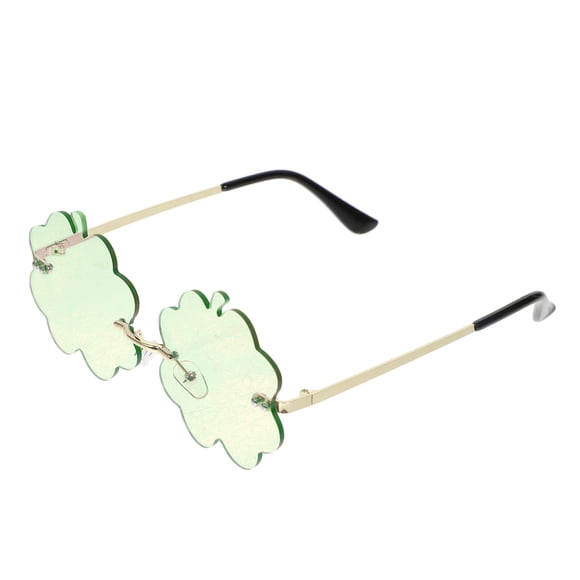 1 Pair Rimless Eyeglasses Funny Sunglasses Props Party Eyeglasses Decoration