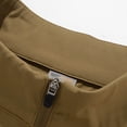 thumbnail image 6 of Maean Men Athletic Shirts Quarter Zipper Long Sleeve Breathable Workout Gym Running Shirts M-4XL, 6 of 8