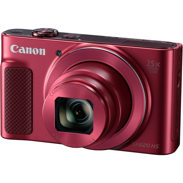 Canon PowerShot SX620 HS Digital Camera (Red)