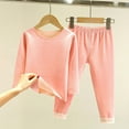 thumbnail image 4 of Miluxas Toddler Baby Boys Fall Outfits Long Sleeve Pull On Sweatshirt Elastic Waist Pants 2Pcs Solid Clothes Set Clearance Pink 18 Months, 4 of 4