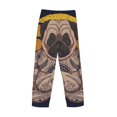 thumbnail image 5 of Daiia Pug dog Yoga Men's Sleep Pant with Pockets and Drawstring,Pajama Pants-Large, 5 of 9