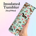 thumbnail image 4 of Cute Horse Tumbler with Lid and Straw, 20 oz Floral Horse Coffee Insulated Stainless Tumbler,Horses Gifts for Women Horse Lovers, Girls, Mom, Friends, Aunt, Sister, 4 of 6