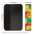 thumbnail image 6 of Chririnla Car Seat Belt Pads Durable Seat Belt Shoulder Pad Polyester Non-Slip, Suitable for Vans Sedan, Colorful Geometric Blocks Pattern, 6 of 7