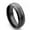 Black, variant on TUNGSTEN  WEDDING BAND - Size 8.5