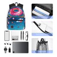 thumbnail image 5 of Fotbe Colorful Donut Lightweight Casual Laptop Backpack for Men and Women, Daily use Waterproof backpack, Backpack for College, 5 of 7