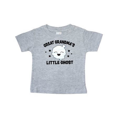 

Inktastic Cute Great Grandma s Little Ghost with Stars Gift Baby Girl T-Shirt