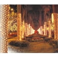 thumbnail image 3 of 150 Warm WHITE CHRISTMAS Lights Tree TRUNK Wrap NET Lights String Set, 3 of 3