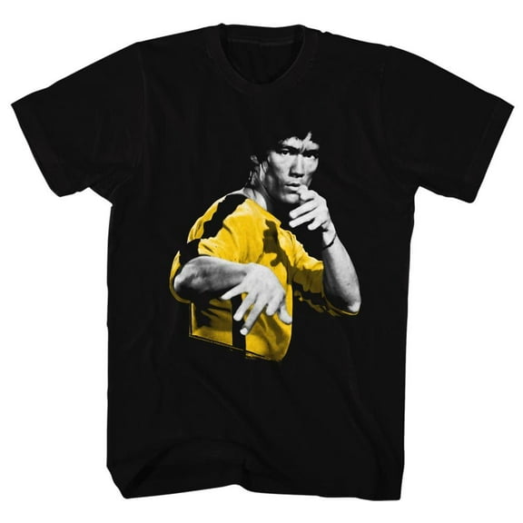 Bruce Lee Hooowah Black Adult T-Shirt 3Xlt