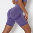 thumbnail image 3 of IROINNID Women's Hip-lifting Fitness Seamless High-waist Yoga Shorts, 3 of 9