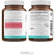 Pure Co 25,000mg Organic Cranberry Pills 50:1 Concentrate Kidney Support Supplement, 120 Capsules