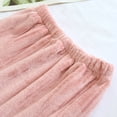 thumbnail image 5 of Ashirexll Fuzzy Pajamas for Women, Womens Winter Sets, Printed Casual Turn Down Collar Long Sleeve Pants Sleepwear Set, 5 of 5
