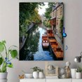 thumbnail image 4 of Cambridge River Punt Boat Canvas Print Wall Art for Living Room Bedroom Office Cafe Hotel Decor, 4 of 8