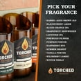 thumbnail image 5 of Torched Beer Bottle Scented Candles Natural Soy Wax Candles 11 oz Raspberry Rye, 5 of 8