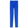 thumbnail image 4 of Choomomo Leggings Serrés de Performance de Danse Moderne de Rue Hip Hop Rave Extensible Brillant pour Femmes Bleu Royal TG, 4 of 8