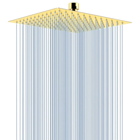 Alcachofa de ducha Voolan Rain de alta presión de acero inoxidable 304