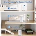 thumbnail image 6 of 2500 Sq.Ft Dehumidifier for Basement with Drain Hose, 34 Pints Dehumidifiers for Home Large Room ,Bedroom, 3 Modes, Smart Humidity Control, Auto Defrost, 24H Timer, 6 of 7