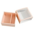 thumbnail image 1 of EASTIN Gift Box Easy Use Large Capacity Paper Wide Opening Refillable Dessert Container for Wedding, 1 of 6