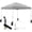 Gray, variant on ZOPan 10x10 FT Pop Up Canopy, Easy Up UPF50+ Outdoor Shade Canopy with Wheeled Bag, 8 Stakes, 4 Anchors, 4 Wind Ropes, 4 Sandbags, Portable Patio Canopy Tent for Party Camping Event