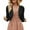 A-Black, variant on EMMIOL Women's Bolero Shrug 3/4 Sleeve Cropped Cardigan Knit Sweaters Open Front Casual Elegant Jacket for Dresses