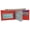 Red, variant on Boys Red Nylon Thin Compact Kids ID Card Holder Bifold Wallet