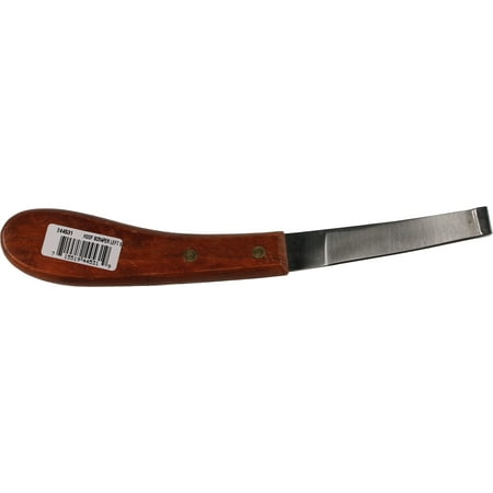 Wide Single Blade Hoof Knife - Left Handed