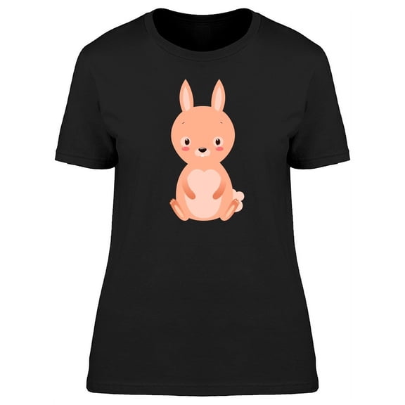 Baby Cartoon Bunny T-Shirt Women -Image by Shutterstock, Female Small