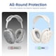 thumbnail image 3 of Funda de silicona grabada con flores para AirPods Max [4 en 1], 3 of 7