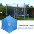 thumbnail image 3 of sunsanly 6/8/10/12/14-Foot Trampoline Sunshade Cover UV Resistant Waterproof Oxford Cloth Universal 6 Poles Trampoline Canopy Sun Protection Rainproof Tent Cover, 3 of 7