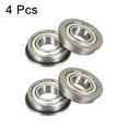 thumbnail image 5 of Uxcell F6900-ZZ Flange Ball Bearing 10x22x6mm Double Shielded Chrome Steel Bearings 4 Pack, 5 of 5