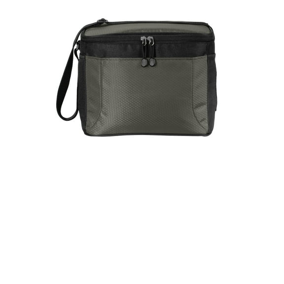 Port Authority 174 12-Can Cube Cooler. BG513 -Grey/ Black