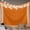 Orange, variant on Black Geometric Large Tapestry for Bedroom Wall Hanging Tapestry,Country Farm Traditional Chinese Tile Ceiling Backdrop Tapestries Poster Blanket Wall Decor for Teens Room Living Room Dorm 86" x 104"