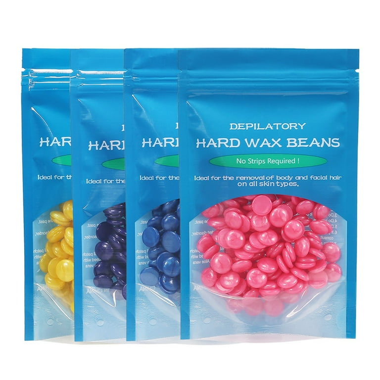 MIARHB Hard Wax Beads For Hair Removal 100g 35 OZ Total 10 Colors Hard Wax  Beans Pack