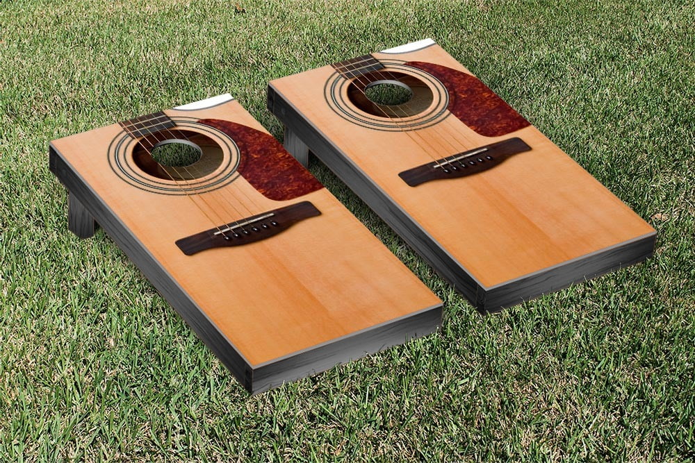 Acoustic Guitar Regulation Cornhole Game Set - Walmart.com
