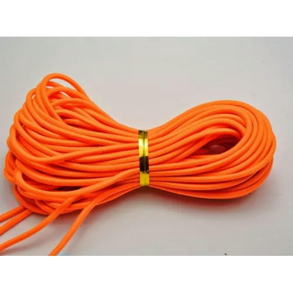 U8MO 10 meter Elastic Stretch String Shock Cord 2.5mm For Sewing Craft Color Choice-Orange