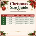thumbnail image 5 of Gaexia Girls Christmas Dresses Long Sleeve Printed Sweatshirt Tutu Dress Toddler Kids Casual Party Outfit Holiday Celebration Winter Festive Wear, 5 of 7