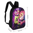 thumbnail image 2 of Helluva Boss Comedy Backpacks Basic Shoulder BackpackBookbag Satchel Backpack Rucksack, 2 of 3