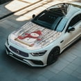 thumbnail image 5 of Pzuqiu Christmas Car Hood Cover Protector Featuring Snowman Cardinal - Universal Fit for Holiday Vehicle Decoration, 5 of 9