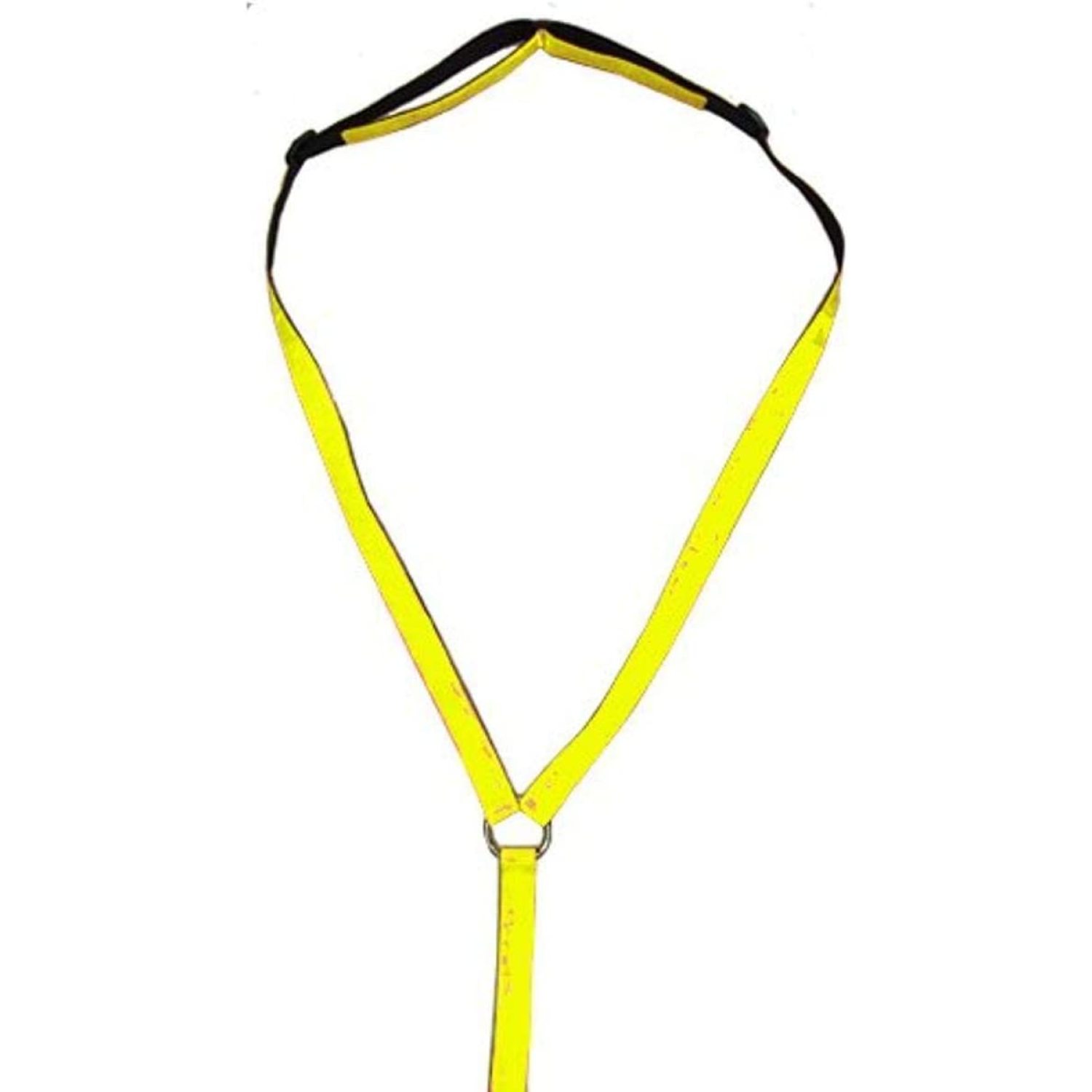 Reflective Breastplate, Yellow, Adjustable from Pony To Horse