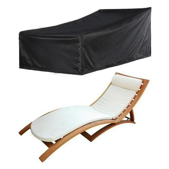 Garden Sunbed Cover Waterproof Windproof Anti-uv Outdoor Patio Sun Lounger Cover