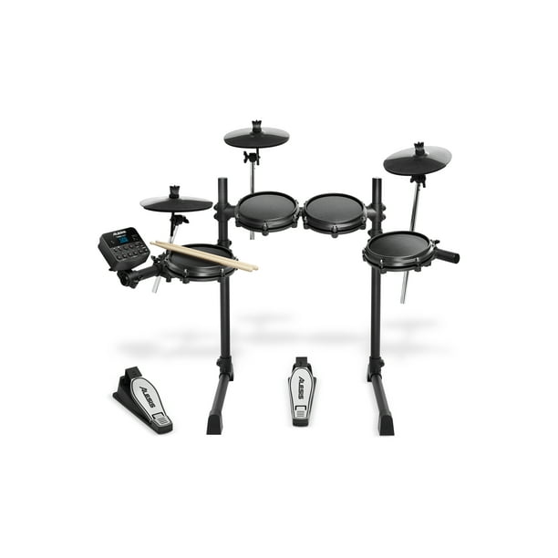 Alesis Turbo Mesh Kit SevenPiece Electronic Drum Kit with Mesh Heads