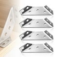 thumbnail image 2 of Ruibeauty Right Angle Thickened Fixed Triangle Iron Bracket Right Angle Bracket Fastener, 2 of 2