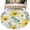 Yellow, variant on Spring Daisy Round Area Rug 4Ft Washable Circle Rugs for Bedroom Dining Room, Country Watercolor Flower Leaf Plant Non-Slip Carpet Floor Mats Indoor Outdoor Carpet Runner Aesthetic Home Decor