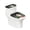 Santa Claus Gift Patterns, variant on HELLHERO Flowers Pattern Toilet Dust Cover Set Elastic Edge Toilet Top Cover Set & Set of 2 Universal Fits All Toilet Shapes