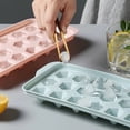 thumbnail image 5 of BE-TOOL Round Ice Cube Tray Cone Balls Ice Mould Ball Making Mold for Cool Whiskey Cocktails Coffee Making Home Bar Kitchen Blue, 5 of 8