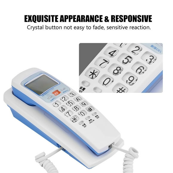 Téléphone Filaire, Téléphone, Efficace Fsk / Dtmf Appartement pour l'Hôtel