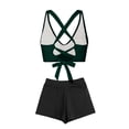 thumbnail image 6 of CONZONE Womens Period Tankini Sets 2 Peice Swimsuits for Women Menstrual Leakproof Swim Bottoms Solid Color Lightweight Summer Beach Bathing Suits, 6 of 6