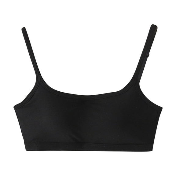 Womens Seamless Bralettes, Padded Bralettes for Women, Sports Bras for Women Pack, Scoop Neck Cami Bra for Women Girls Teens S-2XL