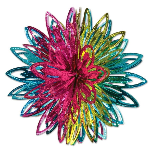 Beistle - Metallic Starburst Balls - 12" - Pack of 12