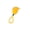 Yellow, variant on Interactive Cat Toy with Mesh Tube and Bell, Crinkle Sound Catnip Plush Toy for Teething and Self-Play, Lightweight Indoor Cat Enrichment and Physical Exercise Toy - Green